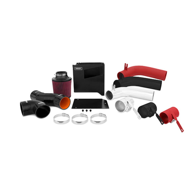 Mishimoto 15 Performance Air Intake Kit with Box - Wrinkle Red for Subaru WRX - view 7