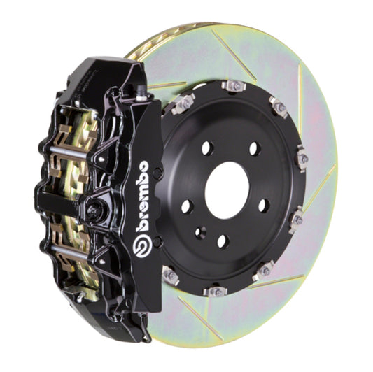 Brembo 08-13 M3/11-12 1M Front GT BBK 6 Piston Cast 365x34 2pc Rotor Slotted Type1-Black