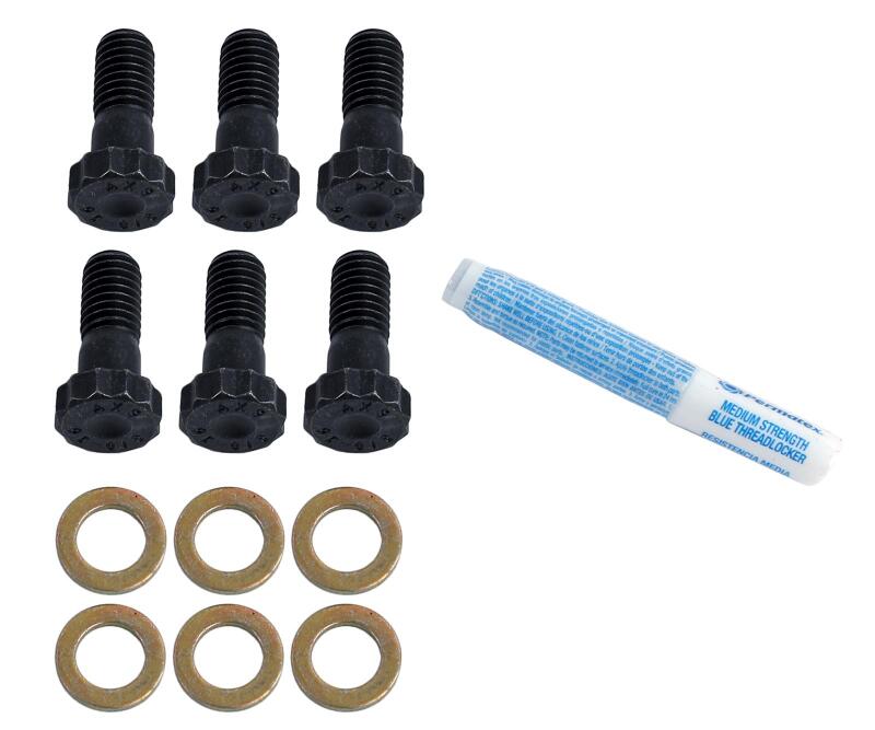 McLeod Racing McLeod Bolt Kit 6 3 8-16 X 1.000in Chromoly - Black Oxide 9 16 Hex Head - view 4