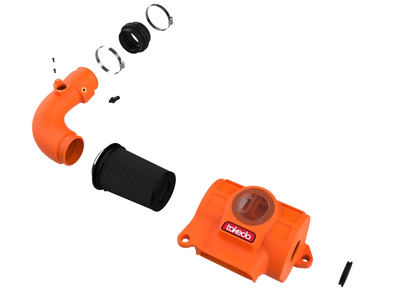 aFe Toyota GR86 BRZ Takeda Momentum Pro 5R Orange Edition Cold Air Intake System - view 2
