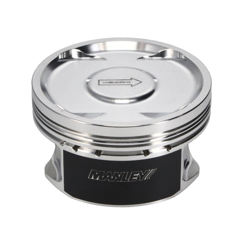 Manley Performance Manley 04+ 75mm DE-STROKED 100mm +.5mm Bore :1 Dish Piston Set with Rings for Subaru WRX/STI - view 6