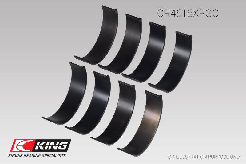 King Engine Bearings Fa20 Toyota 4U-GSE Connecting Rod Bearing Set - Size +0.05mm - view 3
