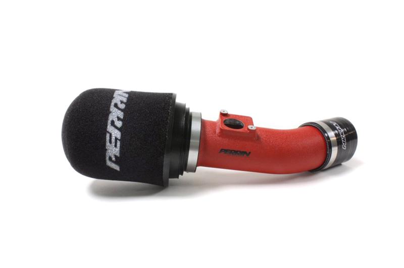 Perrin Performance PERRIN Short Ram Intake - Red for 02-07 Subaru WRX/STI/Forester XT