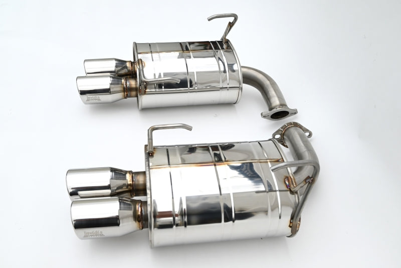 Invidia 22+ Q300 3.5in. Rolled Dual Wall Stainless Steel Tip Axle-back Exhaust for Subaru WRX