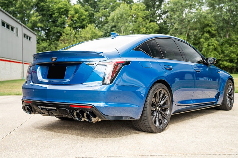 Corsa 2022-2024 Cadillac CT5-V Blackwing 3in. Cat-Back w/ Act. Exh. Dbl. X-Pipe Twin 4.5in. Tips