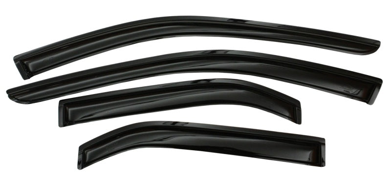 AVS Outback Ventvisor Outside Mount Window Deflectors 4pc - Smoke