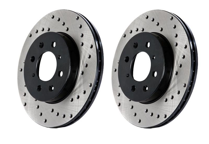 Stoptech Drilled Sport Brake Rotor - view 4