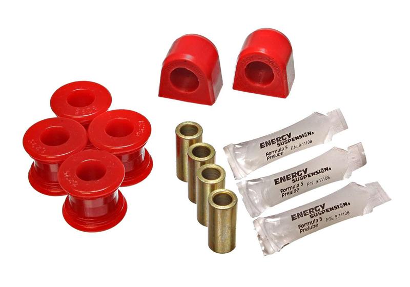 Energy Suspension Red 20mm Rear Sway Bar Bushing Set for 02-06 Subaru WRX/Impreza - view 3