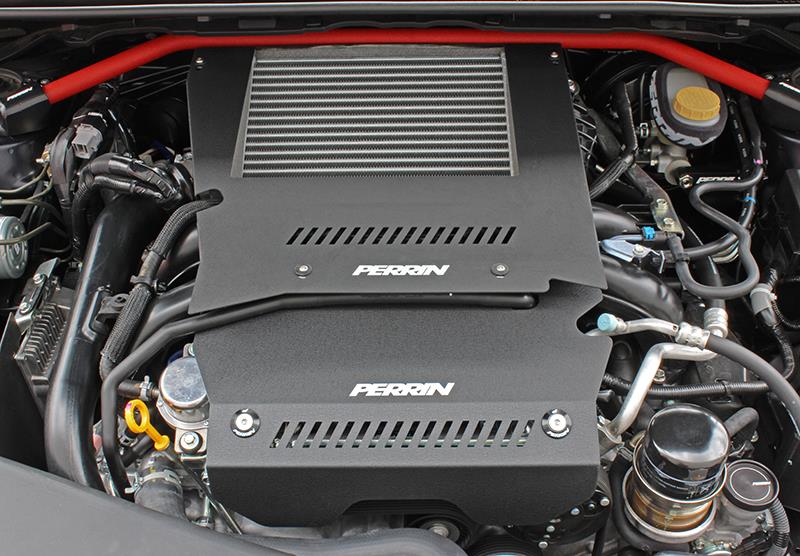 Perrin Performance PERRIN Engine Cover Kit - Black for 15-21 Subaru WRX - view 7