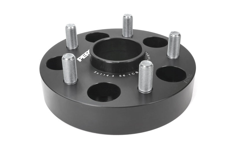 Perrin Performance PERRIN 30mm Wheel Spacers 5x114.3 BP with 56mm Hub - Black - view 6