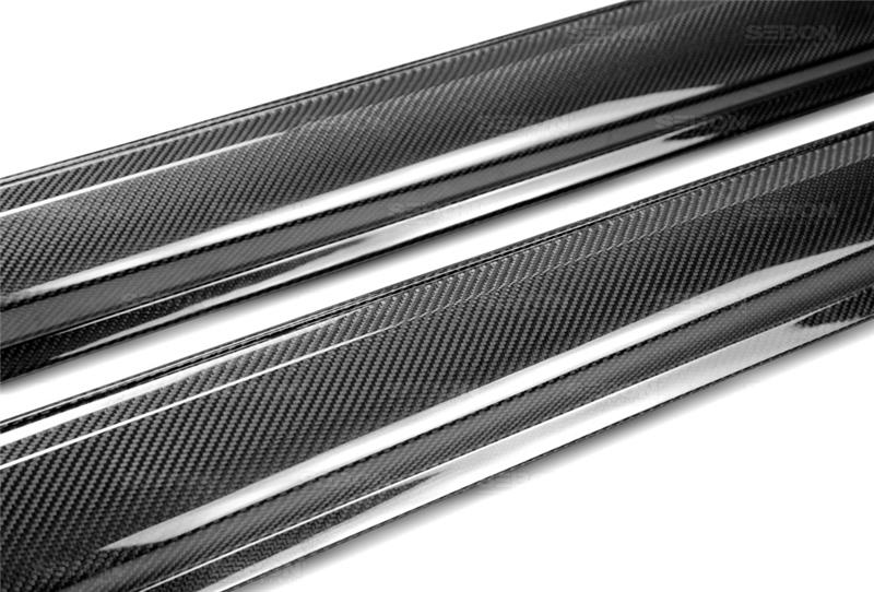 Seibon 15+ OEM Style Carbon Fiber Side Skirts for Subaru WRX/STI - view 9