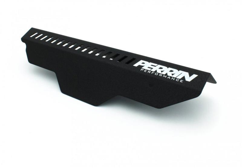 Perrin Performance PERRIN Pulley Cover - Black for 02-14 Subaru WRX/STI/Impreza - view 2