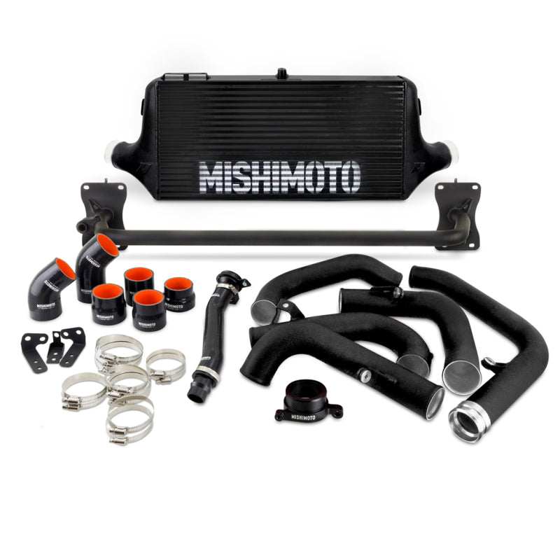 Mishimoto + Front Mount Intercooler Kit BK Core MWBK Pipes for 2022 Subaru WRX