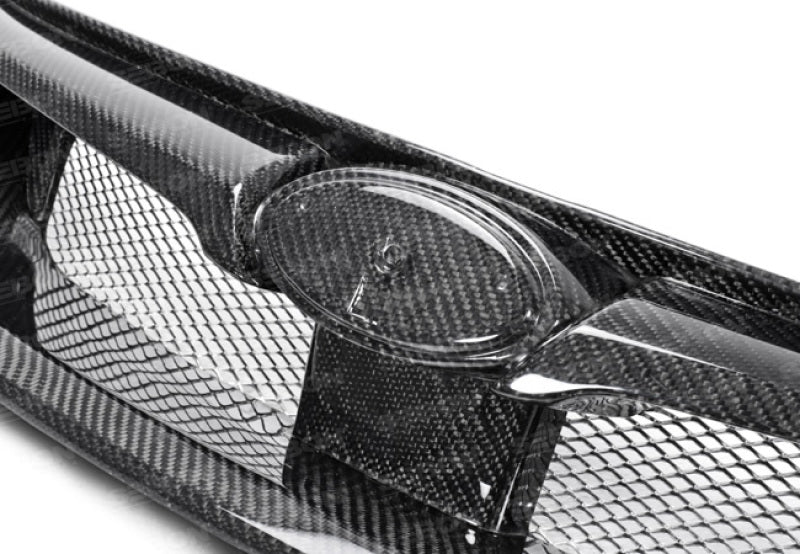 Seibon Carbon Fiber Front Grill for 11-13 Subaru WRX/STI/Impreza - view 3