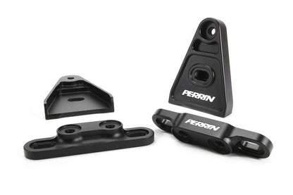 PERRIN 15+ Subaru WRX/STI High-Lift Hood Brackets (Black)