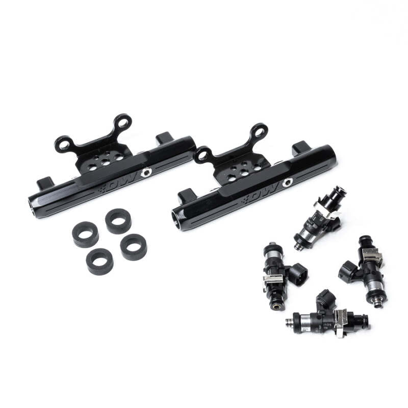 DeatschWerks Side Feed to Top Feed Fuel Rail Conv Kit with 2200cc Injectors for 04-06 Subaru STI/LGT - view 5