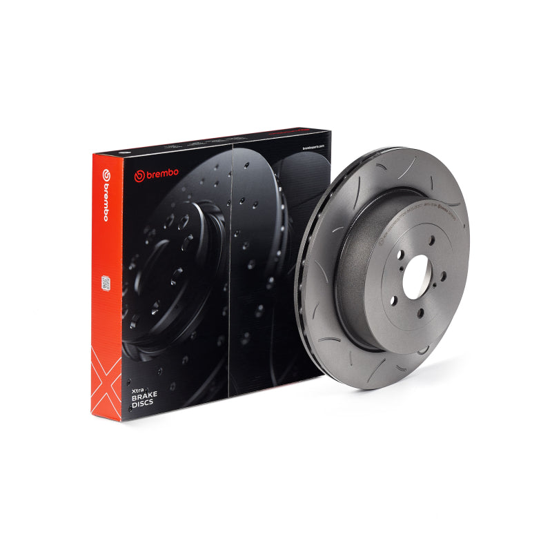 Brembo OE Saloon Rear Sport Brake Disc - 316x18 for 99-09 Subaru Impreza - view 2