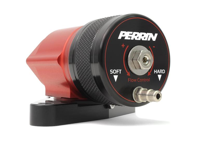 Perrin Performance PERRIN Bypass Blow Off Valve - Red for 02-07 Subaru WRX/STI