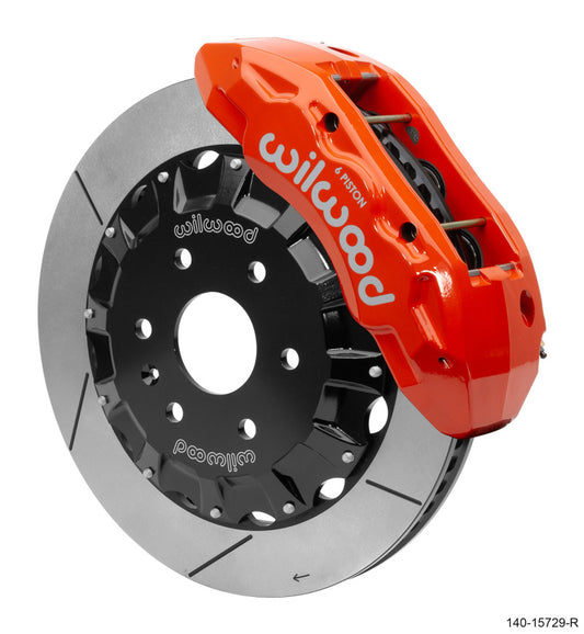 Wilwood TX6R Big Brake Truck Front Brake Kit 16in Rotor Red w/ Lines 2019 Cadillac / Chevrolet / GMC