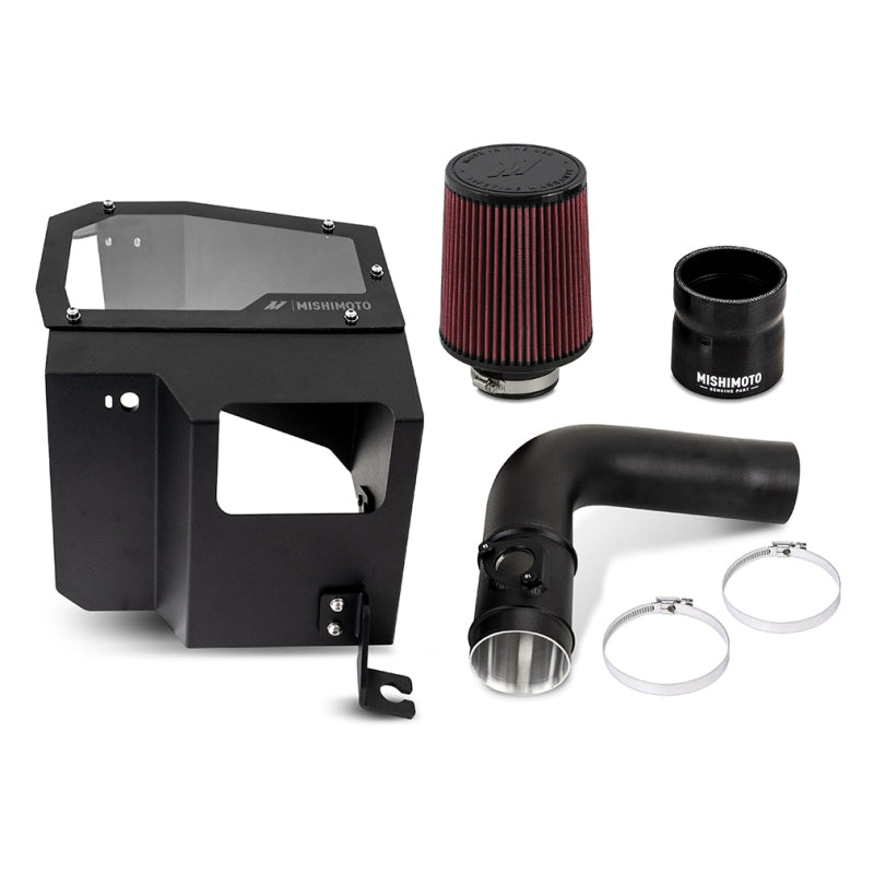 Mishimoto + Performance Air Intake - Oiled Filter - Micro-Wrinkle Black for 2022 Subaru WRX - view 5