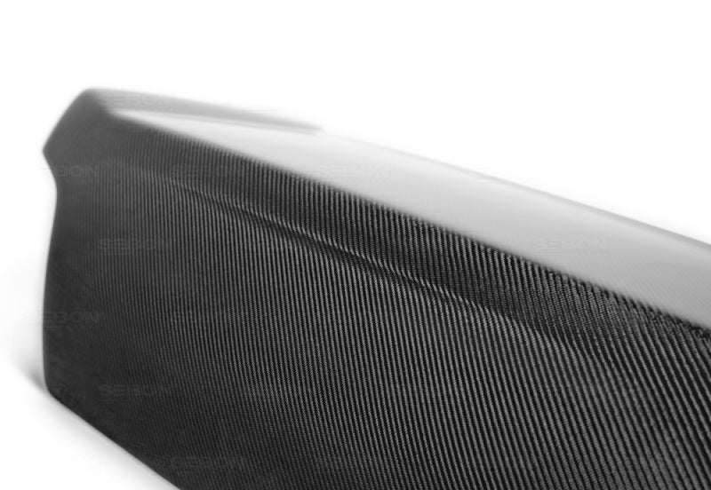 Seibon OEM Carbon Fiber Trunk Lid ***does not fit models for 02-05 Subaru WRX/STI - view 3