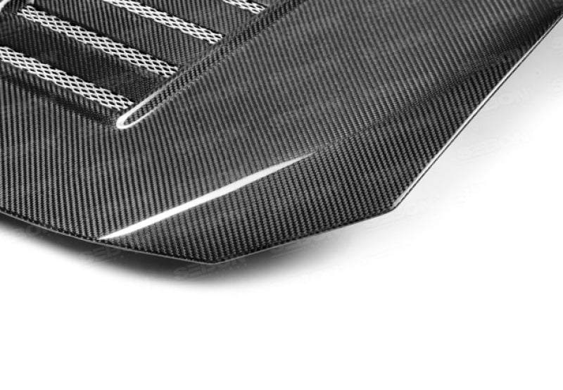 Seibon BRZ FRS VT Style Carbon Fiber Hood - view 5