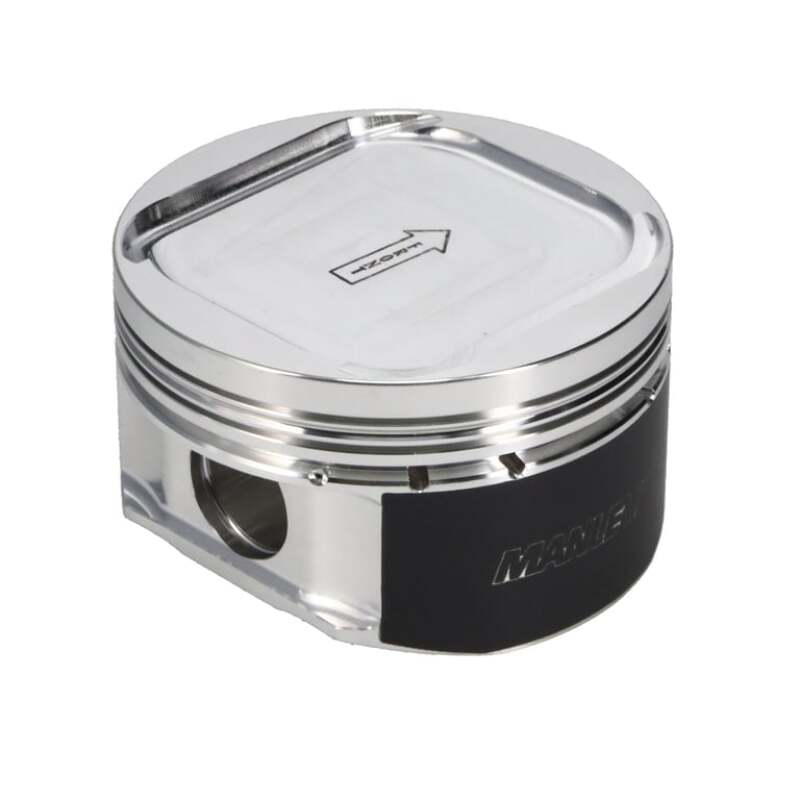 Manley Performance Manley 98+ EJ205 93mm +1mm Bore :1 E D Dish Piston Set with Rings for Subaru WRX