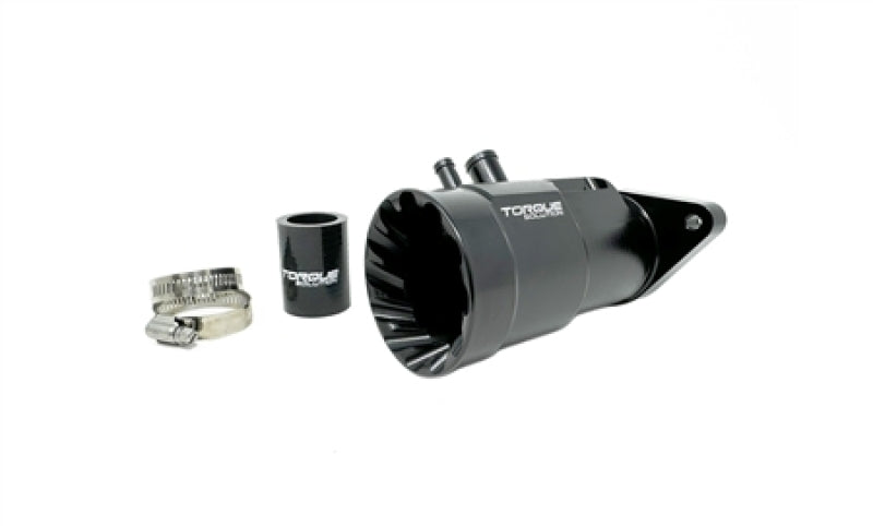 Torque Solution HD Billet Turbo Inlet - Black for 15-21 Subaru WRX
