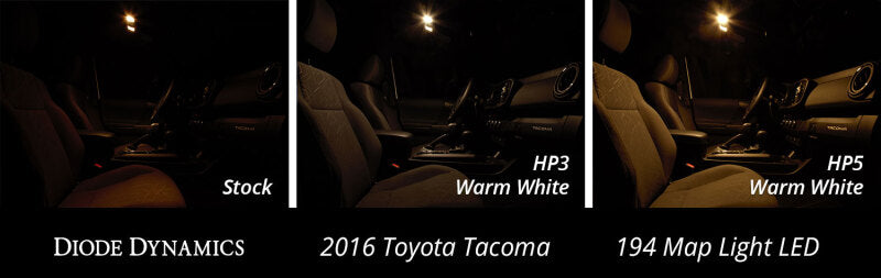 Diode Dynamics 194 LED Bulb HP3 LED - Amber - view 4