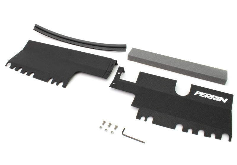 Perrin Performance PERRIN Radiator Shroud - Black for 15-21 Subaru WRX/STI