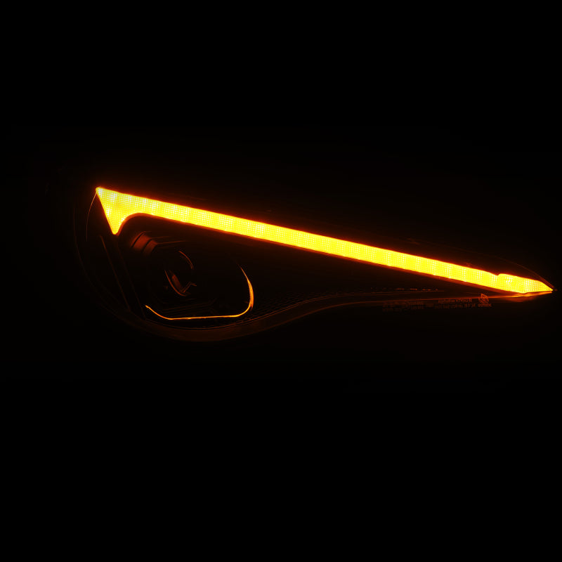 AlphaRex Toyota GT86 BRZ Scion FRS LUXX-Series LED Proj Hdlights Black Seq Signal DRL - view 8