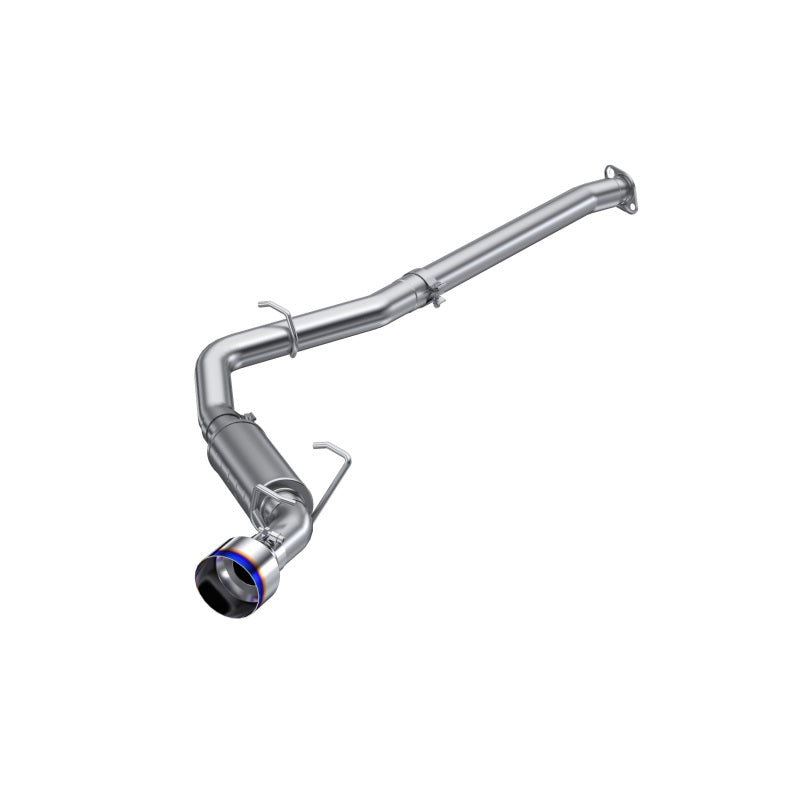 MBRP BRZ Toyota GR86 Stainless Steel 3in Cat-Back-Single Rear Exit w Burnt Tip