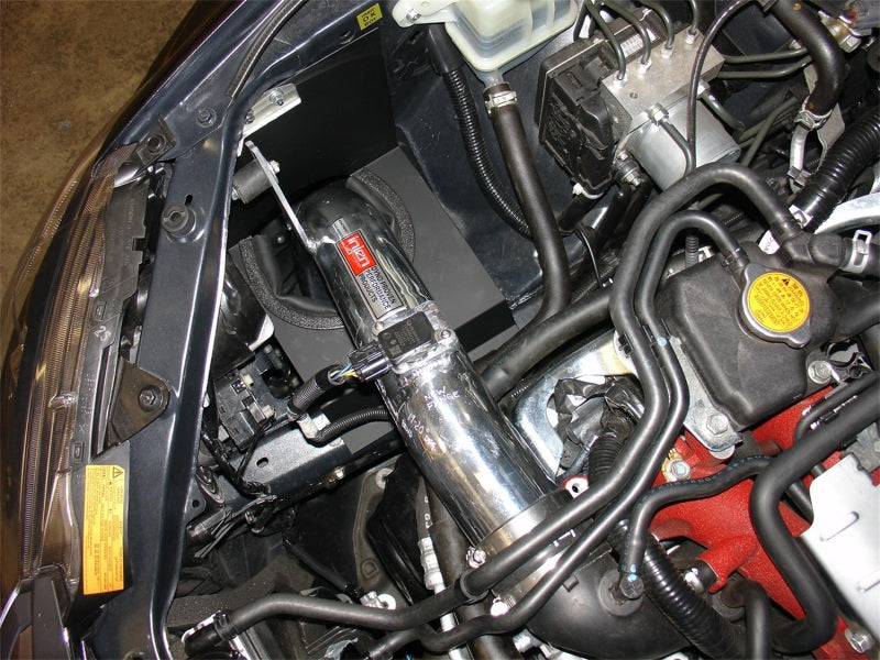 Injen 4 Cyl. Polished Cold Air Intake with Heat Shield for 2014 Subaru WRX/STI/Impreza - view 4