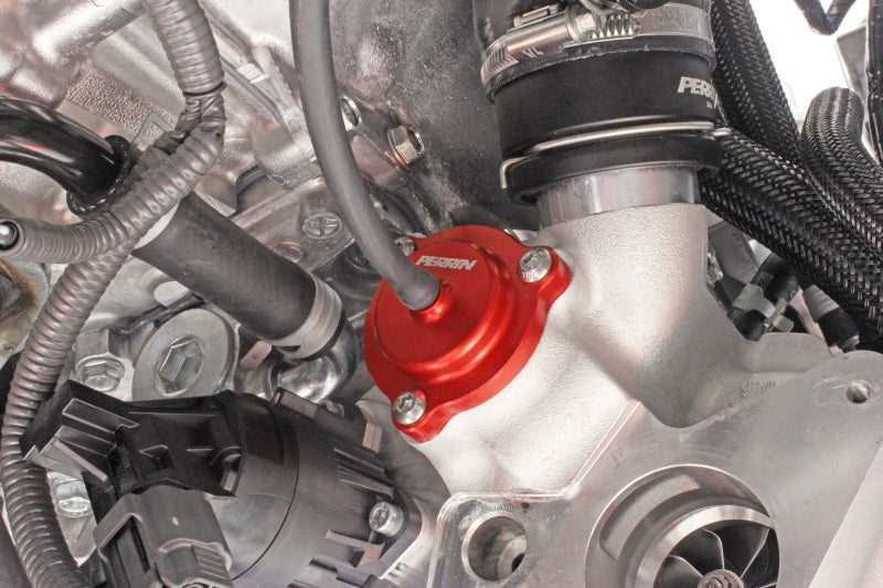 Perrin Performance PERRIN OBXT Ascent Diverter Valve - Red for 22-26 Subaru WRX/LGT - view 9