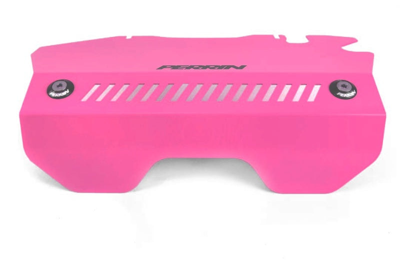 Perrin Performance PERRIN Engine Cover Kit - Hyper Pink for 15-21 Subaru WRX - view 4