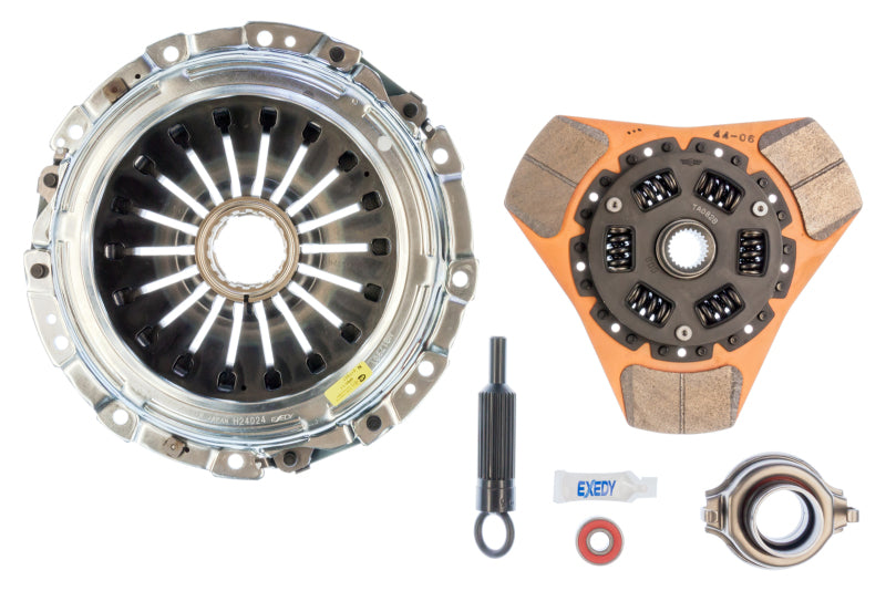 Exedy Stage 2 Cerametallic Clutch 4 Puck Disc for 2004-2014 Subaru WRX/STI/Impreza - view 3