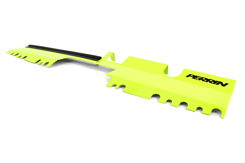 Perrin Performance PERRIN Radiator Shroud - Neon Yellow for 15-21 Subaru WRX/STI - view 4