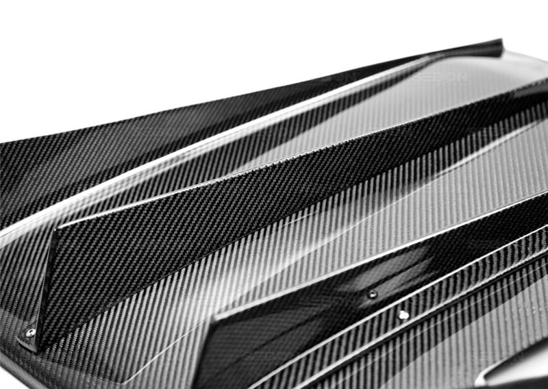 Seibon Carbon Fiber Rear Diffuser for 06-07 Subaru WRX - view 10