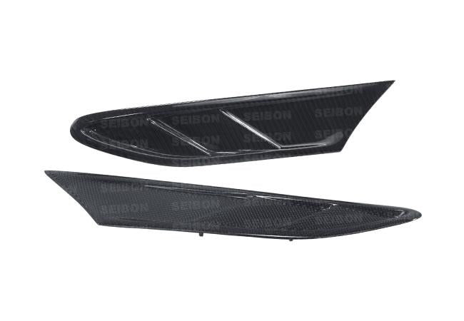 Seibon BRZ FRS FR Style Carbon Fiber Fender Ducts - view 6