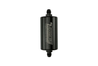 Turbosmart 10um 6AN Inline Fuel Filter - Black