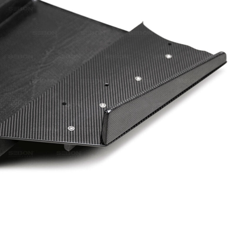 Seibon Carbon Fiber Rear Diffuser for 18-20 Subaru WRX/STI - view 6