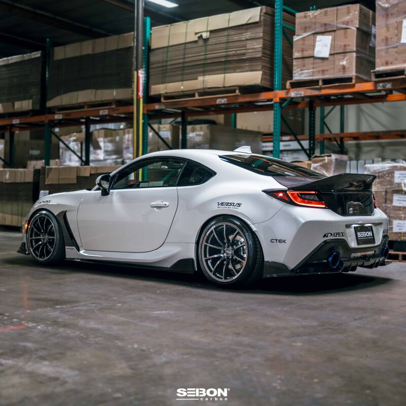 Seibon Toyota GR86 BRZ 2-Door Coupe Carbon Fiber Fender Trim - Gloss Finish - view 6