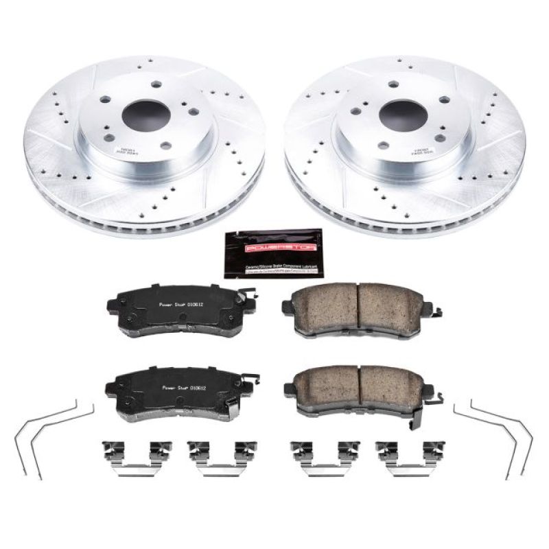 PowerStop Power Stop Front Z23 Evolution Sport Brake Kit