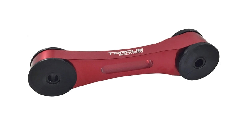 Torque Solution Billet Aluminum Pitch Stop Tranny Mount: - Red