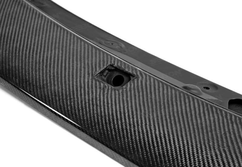 Seibon Hatchback OEM-style Carbon Fiber Rear Spoiler Shaved for 08-10 Subaru WRX/STI - view 6