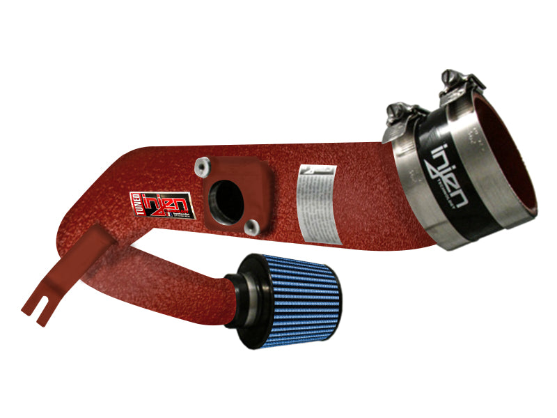 Injen 04 Wrinkle Red Cold Air Intake *Special Order* for 02-06 Subaru WRX/STI