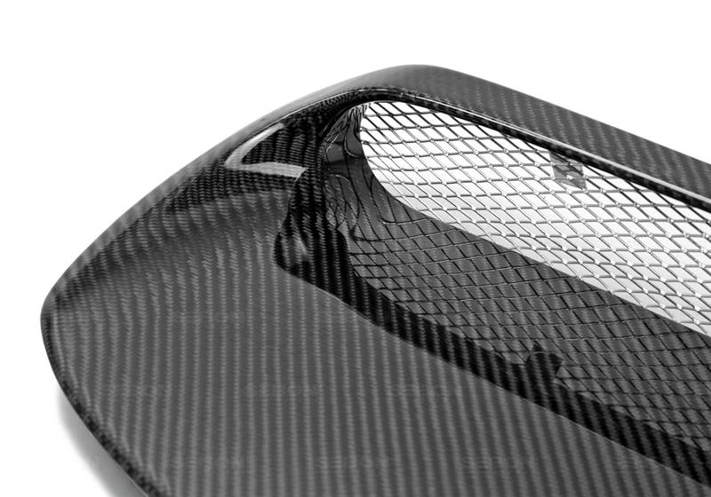 Seibon OEM-Style CF Hood Scoop - Only Fits OEM Hoods for 08-11 Subaru WRX/STI/Impreza - view 5