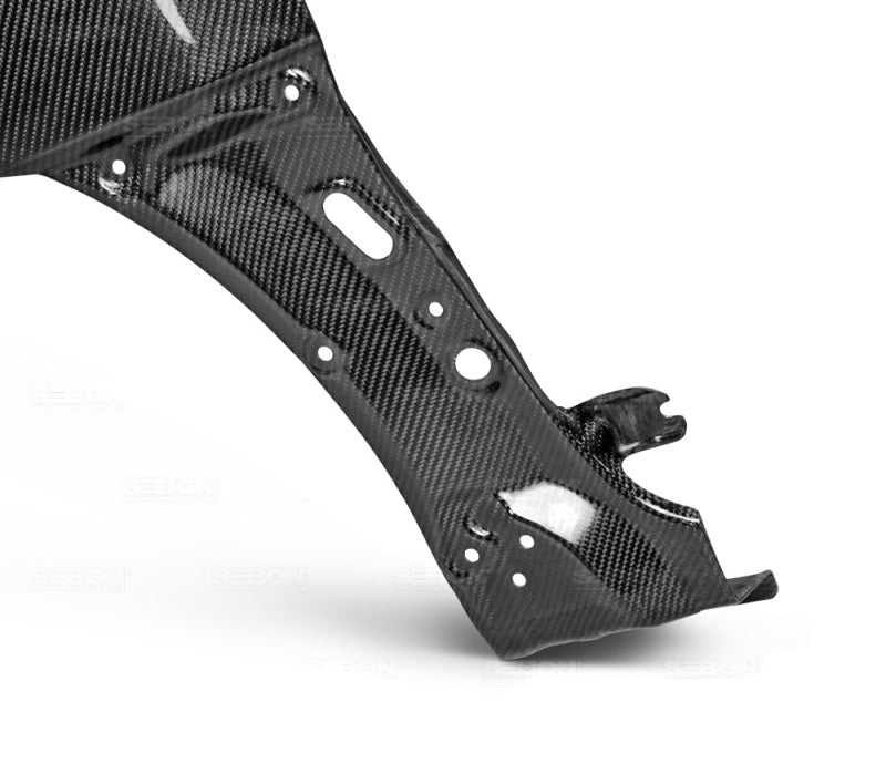 Seibon OE-Style Carbon Fiber Fenders for 2015 Subaru WRX/STI - view 7