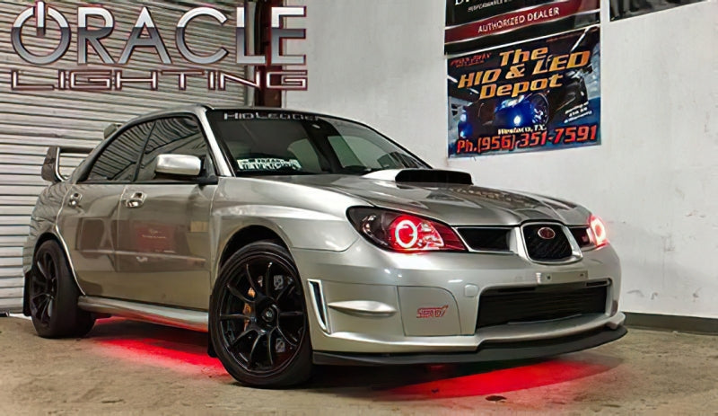 ORACLE Lighting Oracle Halo Kit - ColorSHIFT with Simple Controller for 06-07 Subaru WRX/STI - view 5