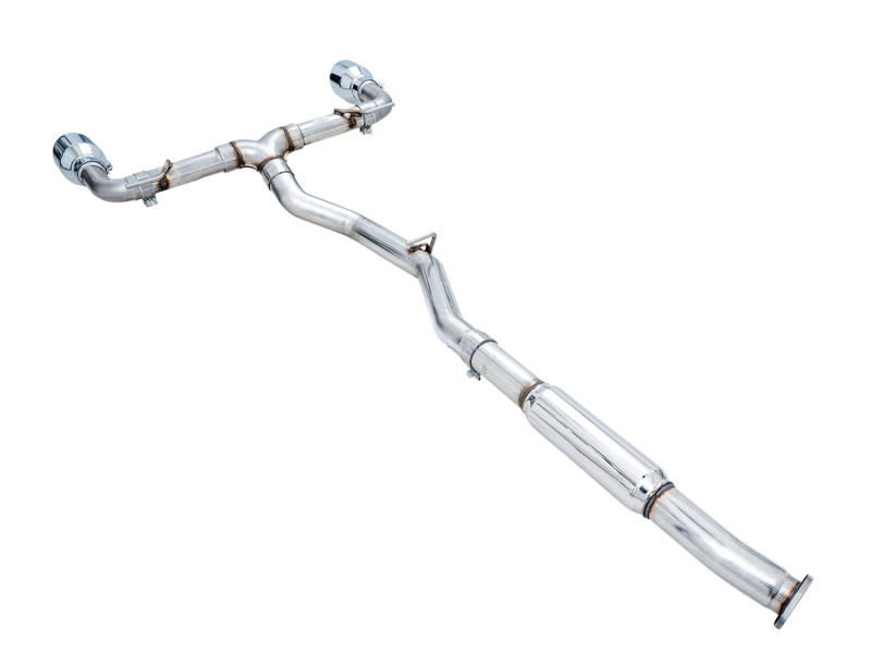 AWE Tuning BRZ Toyota GR86 Toyota 86 Track Edition Cat-Back Exhaust- Chrome Silver Tips - view 4